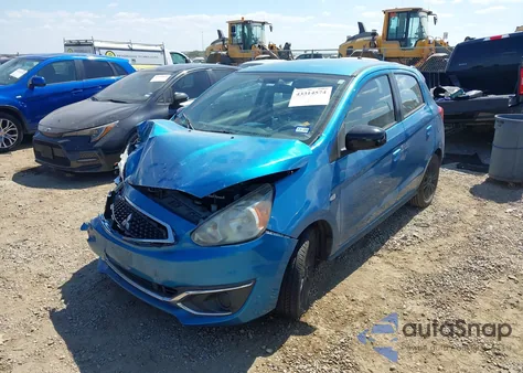 2019 Mitsubishi Mirage Le from USA, damaged, VIN ML32A5HJ5KH002446